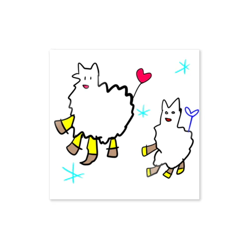 アルぱかちゃん Sticker