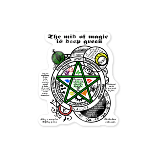 The mid magic Sticker