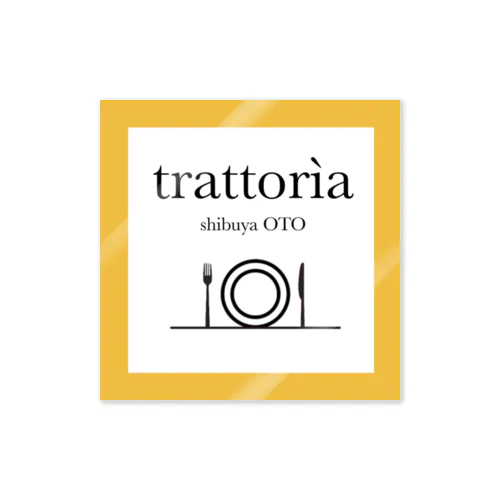 trattorìa Sticker