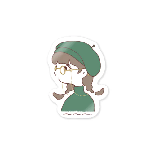 こっち向いてちゃん Sticker