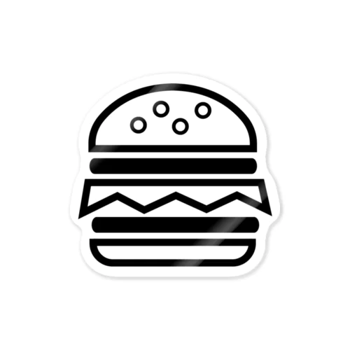 ハンバーガー Sticker