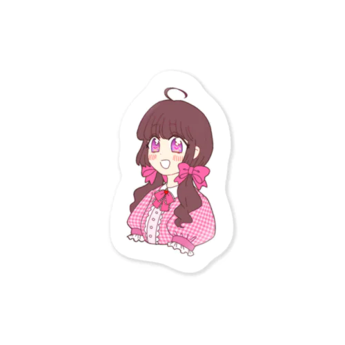 いちごの女の子 Sticker