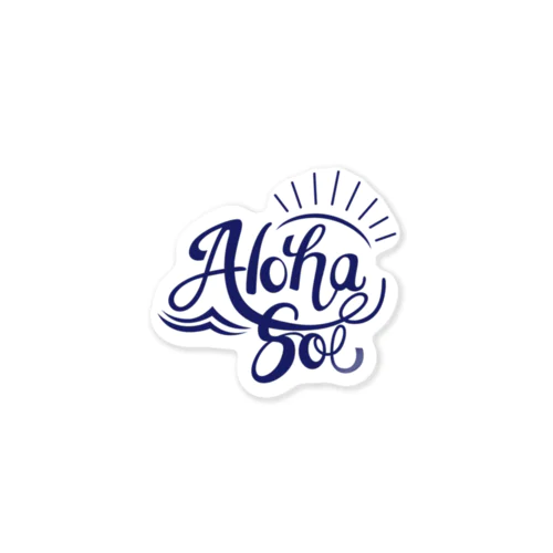 AlohaSol Original Logo 스티커