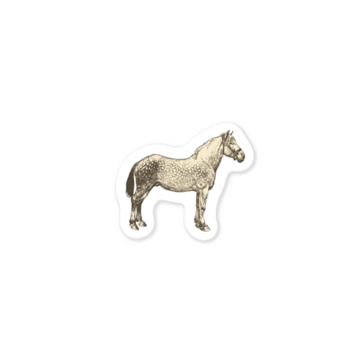 パカッパカッ、お馬さん Sticker