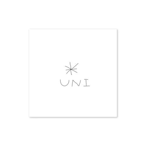 UNI ステッカー