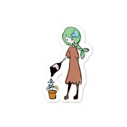 ゆめそだてるガール Sticker
