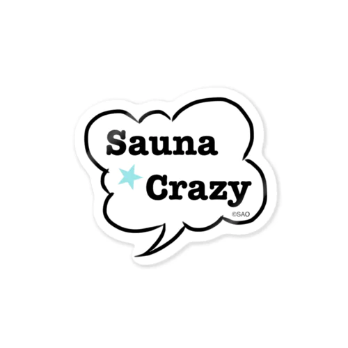 SaunaCrazy 吹き出し Sticker