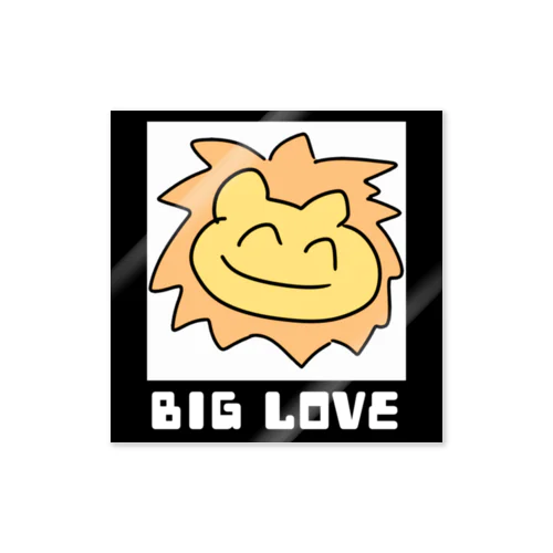 BIG LOVE ステッカー