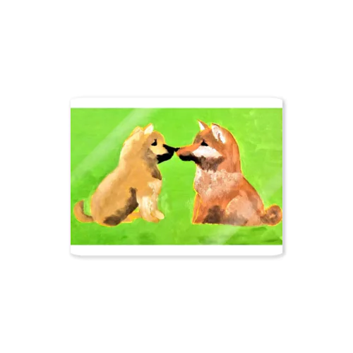 柴犬(しばことしばお) Sticker