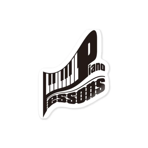 PIANO_LESSONS ステッカー