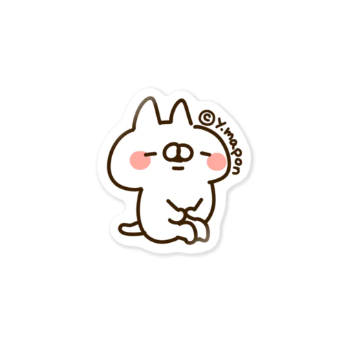 ねことうさぎ【ねこ】 Sticker