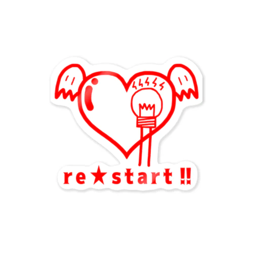 re:start!! Sticker