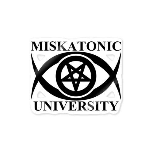 MISKATONIC UNIVERSITY Sticker