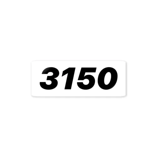 3150 Sticker