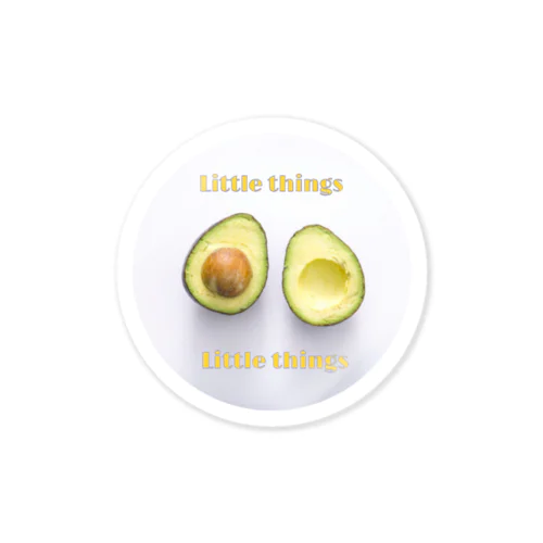 Little things  ステッカー