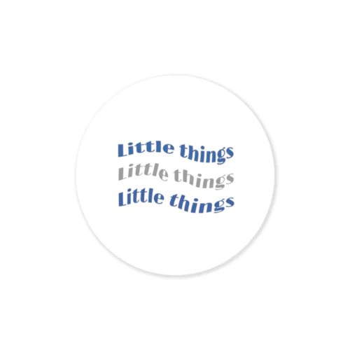 Little things  ステッカー