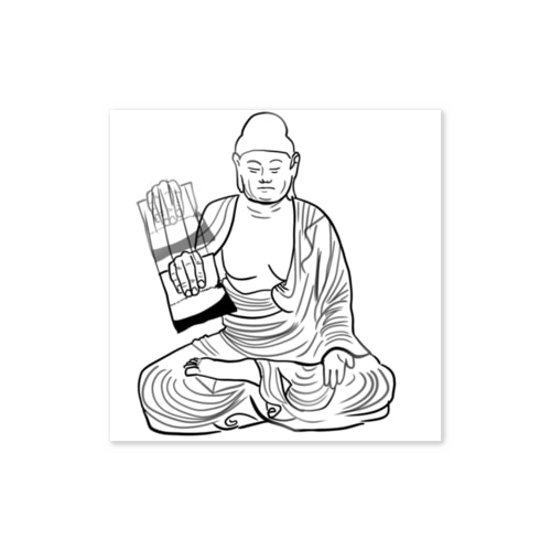シャカ釈迦チキン Sticker