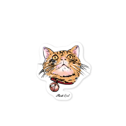 Fresh　cat Sticker