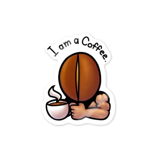 I am a Coffee. ステッカー