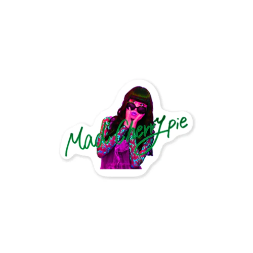 MADCHERRYPIE／CRAZY GIRL Sticker