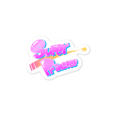 SUPER PRINCESS☆ Sticker