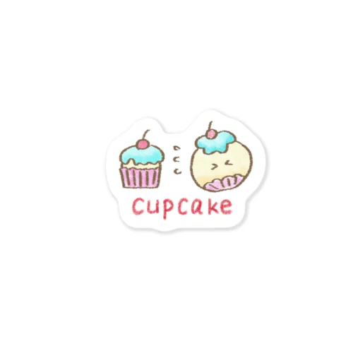 カップケーキ Sticker