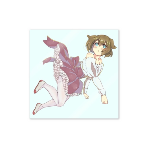 フリルのポチ Sticker