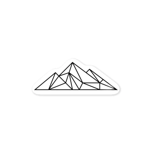 山ロゴ Sticker