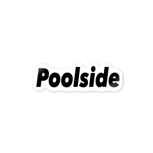 Poolside Sticker