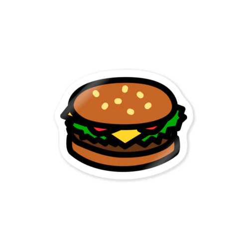 ハンバーガー Sticker