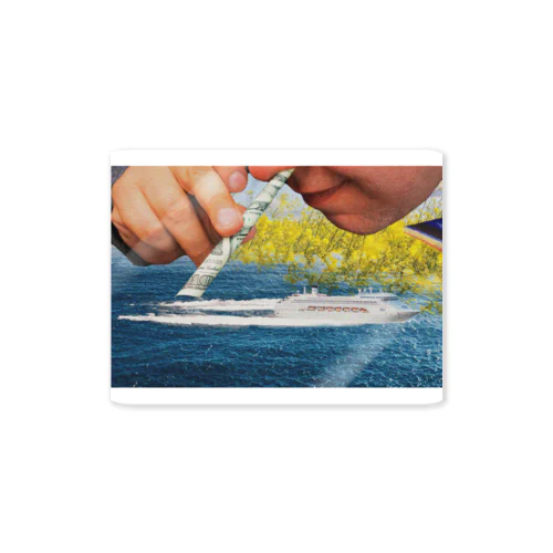 Sucks wave Sticker