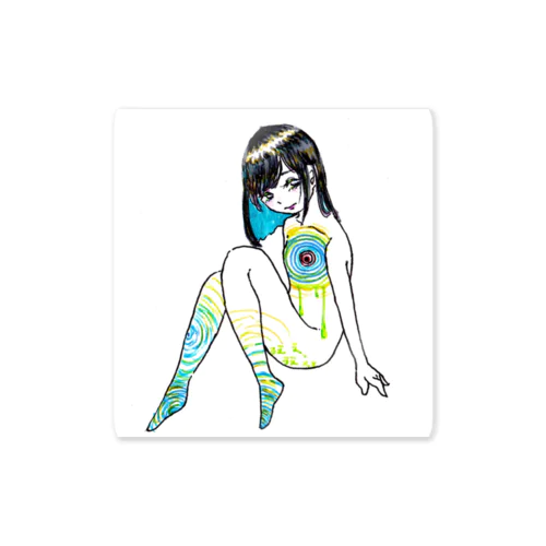 見透かす Sticker