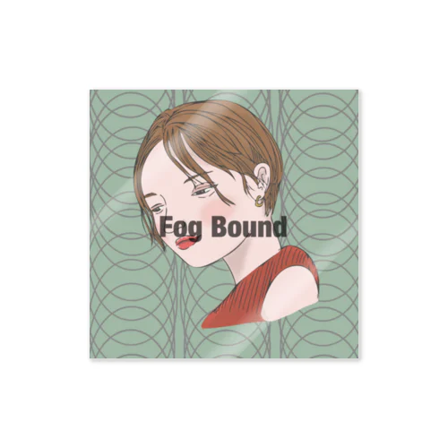 Fog Bound Sticker
