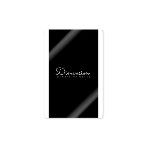 Dimensionworks ステッカー