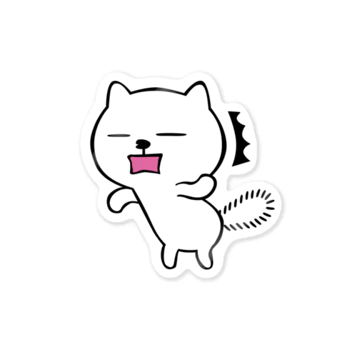 ぐーたらねこのだらだら日記　ステッカー Sticker