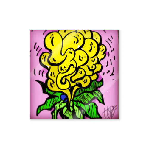 mind flower Sticker