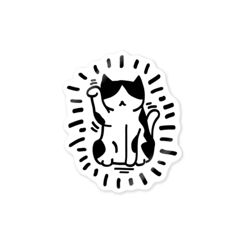 招き猫 Sticker