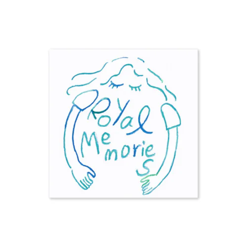 Royal Memories ロゴ Sticker