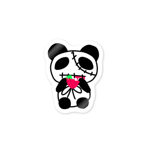 もぐもぐパンダ🐼🍓 Sticker