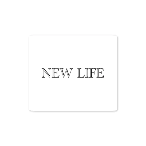 NEW  LIFE ステッカー