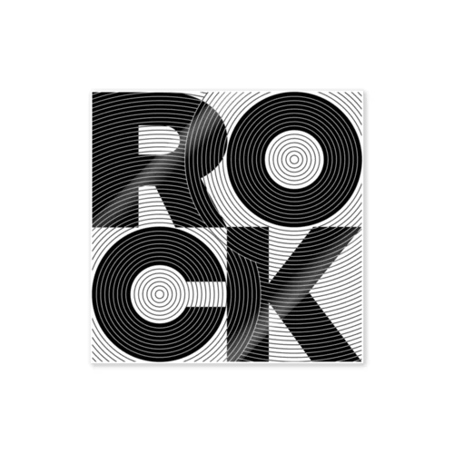 ROCK GROOVE Sticker