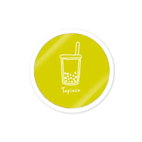 Tapioca Sticker