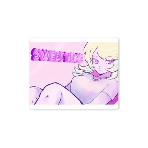 SWEET TIME ステッカー Sticker