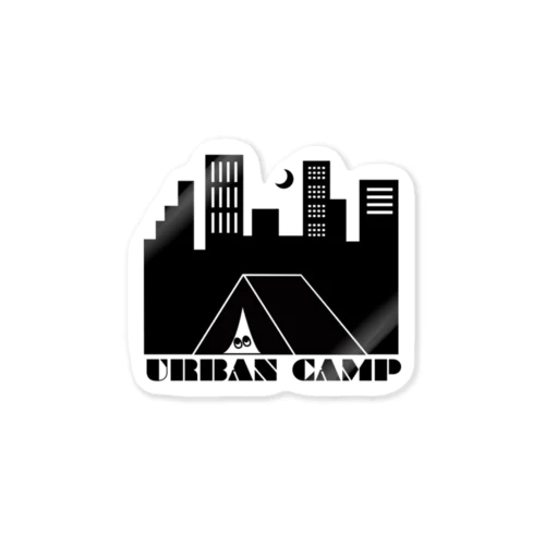  Urban camper boy Sticker