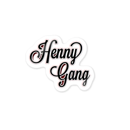 hennygang ステッカー