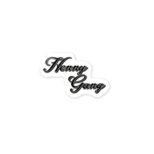 hennygang ロゴ Sticker