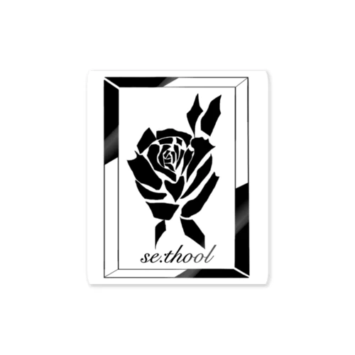 Black Rose ステッカー Sticker