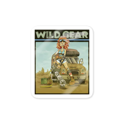 WILD GEAR ステッカー