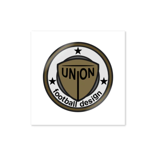 UNION FOOTBALL DESIGN ステッカー