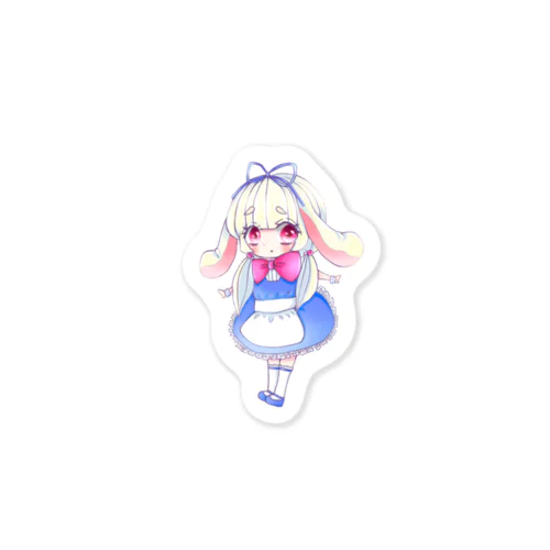 しろうさぎちゃん Sticker